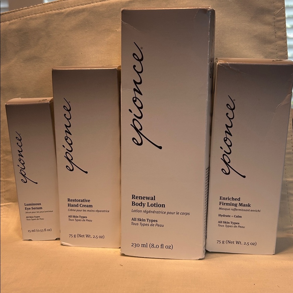 EPIONCE Skincare Collection BUY EYE SERUM & FIRMING MASK GET 2 FREE GIFTS